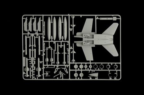 Aereo F/A-18 C/D Wild Weasel - (Kit + colori + colla + pennello) (71016S) - 5