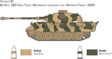 King Tiger Complete Set (IT72005) +14 - 4