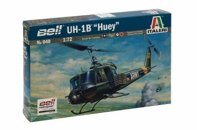 Modellino Italeri It0040 Elicottero Bell Uh-1B Huey Kit 1:72 - 3