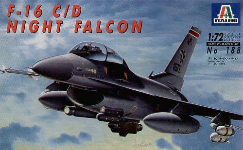 Aereo F-16 C/D Night Falcon (0188S)