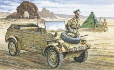 Italeri VW Typ 82 Kubelwagen 1:35 Kit di montaggio Veicolo corazzato leggero - 4