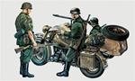 Italeri IT0315 BMW R 75 WITH SIDE CAR MOTO KIT 1:35 Modellino