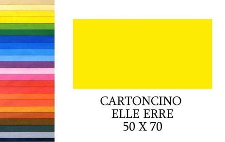 Fogli Elle Erre Giallo 50x70 cm 20 pezzi