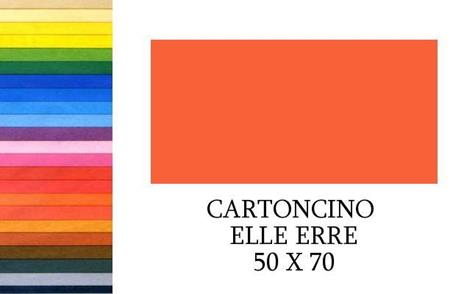 Fogli Elle Erre Arancio 50x70 cm 20 pezzi