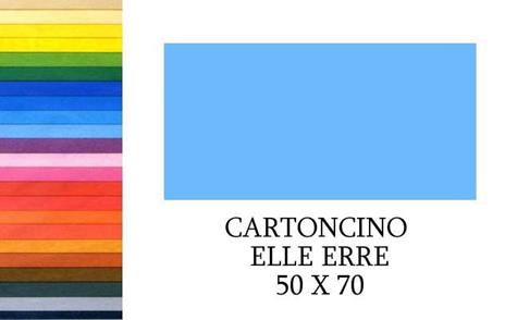 Fogli Elle Erre Celeste 50x70 cm 20 pezzi