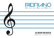 Quaderno Fabriano Musica A4 pentagrammato