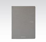 Quaderno Ecoqua Pm A4 Rigato Antracite 40 Ff