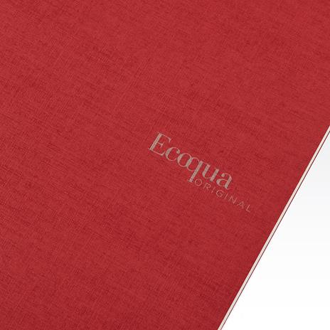 Quaderno Ecoqua Pm A4 Lines Cherry 40 Ff - 3