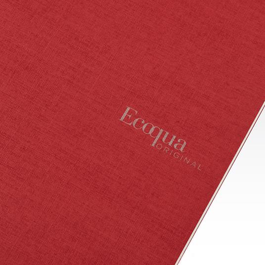 Quaderno Ecoqua Pm A4 Lines Cherry 40 Ff - 3