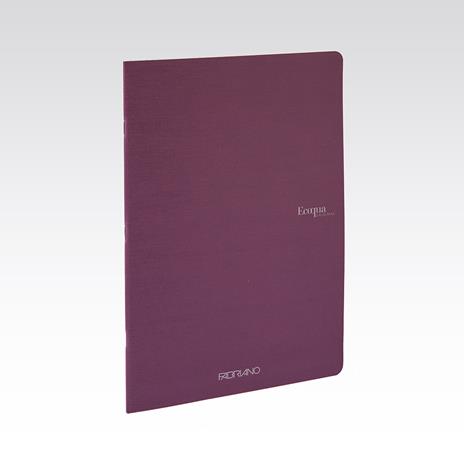 Quaderno Ecoqua Pm A4 Rigato Vino 40 Ff - 2