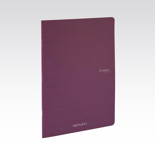 Quaderno Ecoqua Pm A4 Rigato Vino 40 Ff - 2