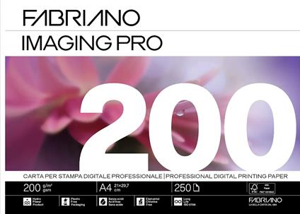 Carta Fabriano Imaging Pro A4 200gr • 250 Fogli