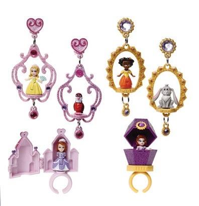 Sofia la principessa. Orecchini e Anello con Mini Personaggio - 3