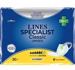 Lines Specialist Classic Unisex Pannolone Sagomato Extra Confezione da 30Pz