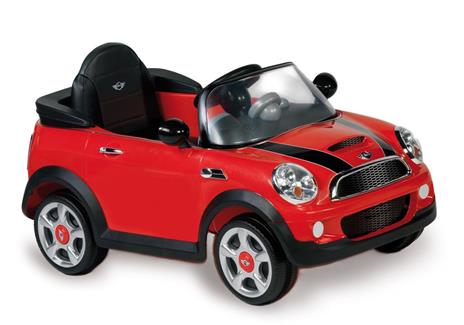 Macchina Elettrica per Bambini 6V Mini Cooper Rosa - 2