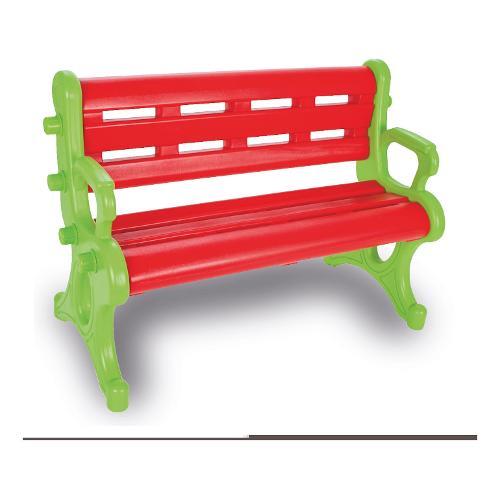 Panchina 3 Posti Rosso e Verde 2093 R