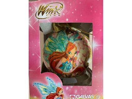 GALVAS 96050 PALLINA SFERA IN CARTA WINX ASSORTITI DIAMETRO 11 CM ADDOBBI NATALE