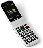 Beghelli Salvalavita Phone SLV20, Cellulare per anziani GSM a conchiglia con tasto e funzione SOS. Facile da usare con tasti grandi retroilluminati, caratteri grandi e volume suoneria alto.