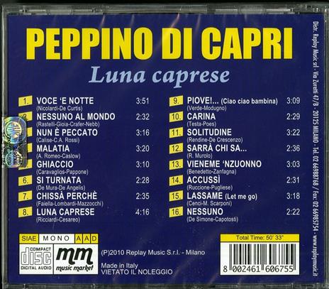 Luna caprese - CD Audio di Peppino Di Capri - 2