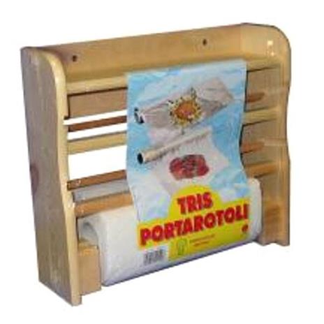 Sottoripiano Porta Rotolo Carta Cucina Cm 35x18x10 Pt Easy-Roll - 2