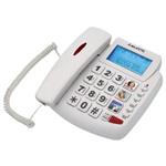 New Majestic PHF-BILLY-200 Telefono analogico Bianco Identificatore di chiamata