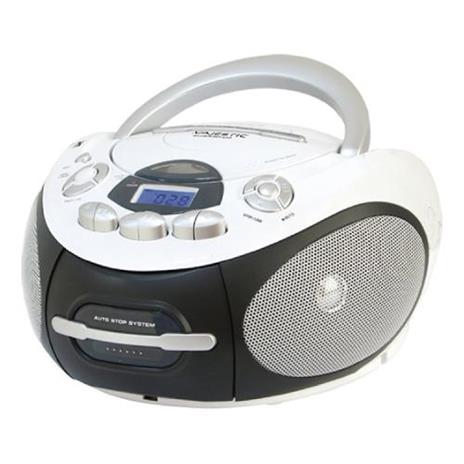 Lettore Stereo Cd Mp3 con Registratore Cassetta e Ingresso Usb