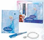 Set Regalo Frozen. Diario + Penna + Bracciale