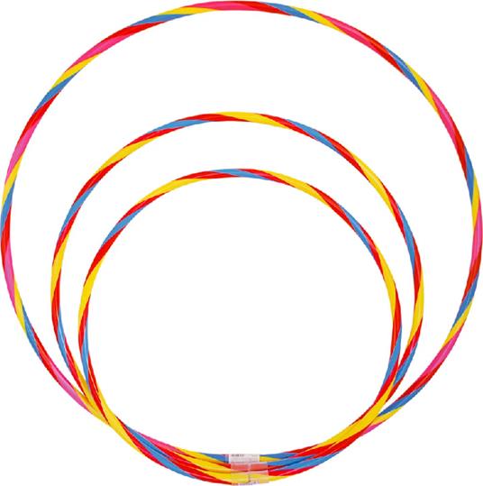Hula Hoop Bicolore 90cm. - conf. 12 pz