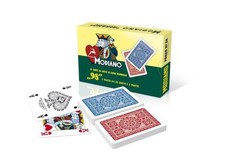Carte da gioco Ramino 98 Modiano doppio mazzo, 108 carte - 15