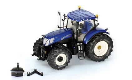 New Holland T7.270 Blue Maserati Trattore Tractor 1:32 Model RS30140