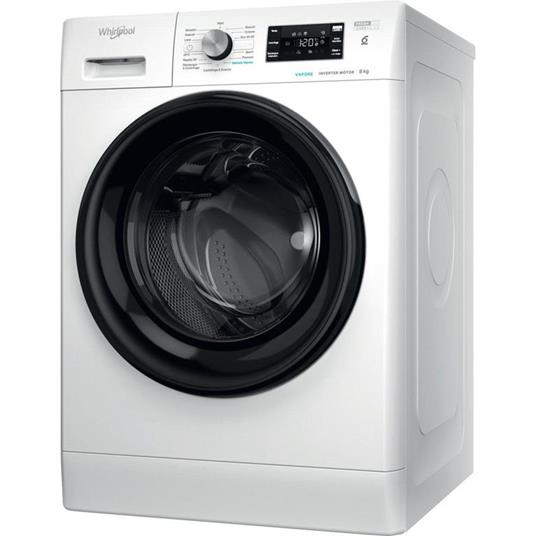 Whirlpool FFB R8428 BV IT lavatrice Libera installazione Caricamento  frontale 8 kg 1200 Giri/min C Bianco - Whirlpool - Casa e Cucina | IBS