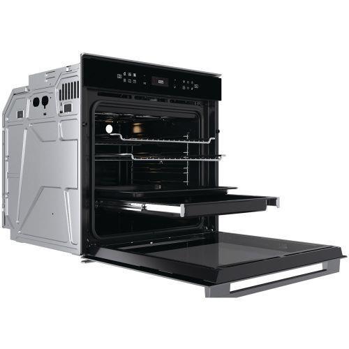 Whirlpool W7 OM4 4BS1 H forno 73 L A+ Nero, Acciaio inossidabile - Whirlpool  - Casa e Cucina | IBS