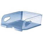 ARDA TR18MAXBL vassoio da scrivania Plastica Blu, Trasparente