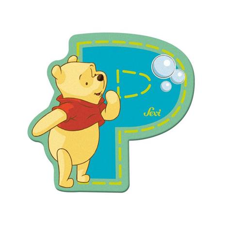 Lettera adesiva P Winnie the Pooh - 2