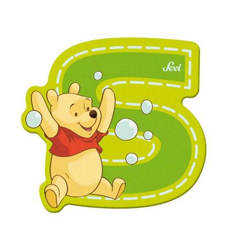 Lettera adesiva S Winnie the Pooh - 2