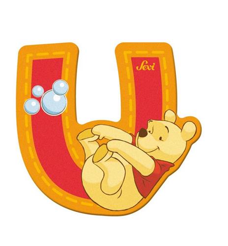 Lettera adesiva U Winnie the Pooh - 2
