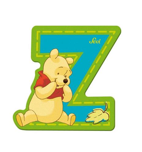Lettera adesiva Z Winnie the Pooh