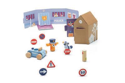 Seviland Polizia (10pz+casetta) (83094)