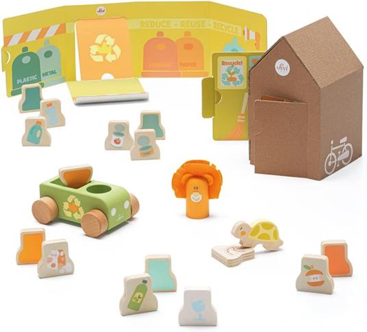 Seviland Raccolta Rifiuti (18pz+ casetta) (83096) - 5