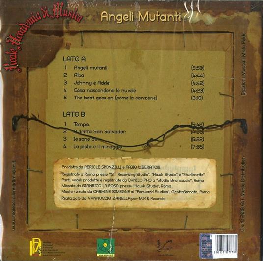 Angeli mutanti - Vinile LP + CD Audio di Reale Accademia di Musica - 2