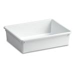 Stefanplast Bacinella Da Frigo Per Alimenti 40x30x10 Cm Bianco Vaschetta