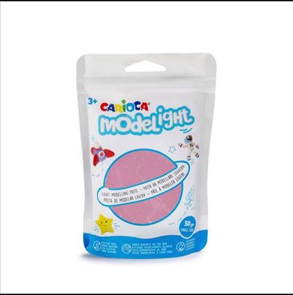 Carioca Pasta Modelight 50 Gr Monocolore Rosa