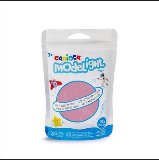 Carioca Pasta Modelight 50 Gr Monocolore Rosa