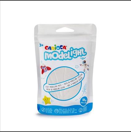 Carioca Pasta Modelight 50 Gr Monocolore Bianco