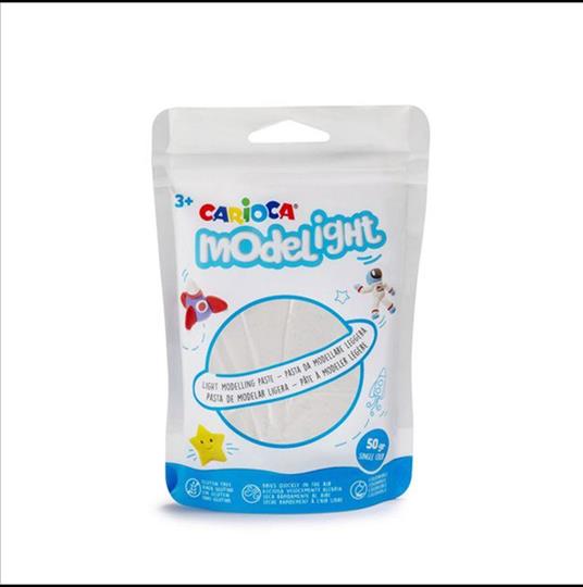 Carioca Pasta Modelight 50 Gr Monocolore Bianco