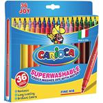 Carioca Joy marcatore Fine Multicolore 36 pezzo(i)