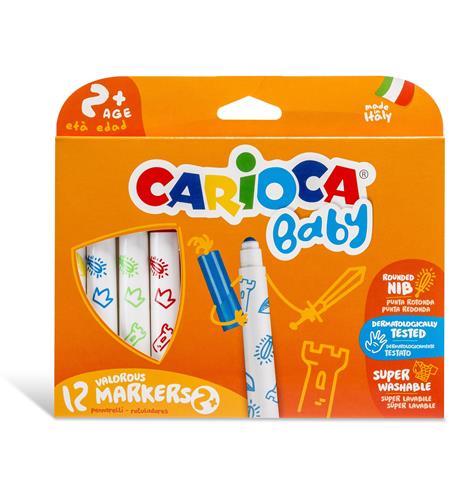 Pennarelli Carioca Marker. Confezione da 12