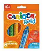 Carioca Baby Wild Crayons 2E. 8 pezzi