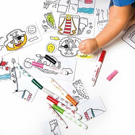 Carioca Baby Combino. Jobs e 8 Felt Tip Pens - 3