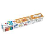 Carioca Coloring Roll + 8 Pencils ABC Scrivania per arte di rotolamento